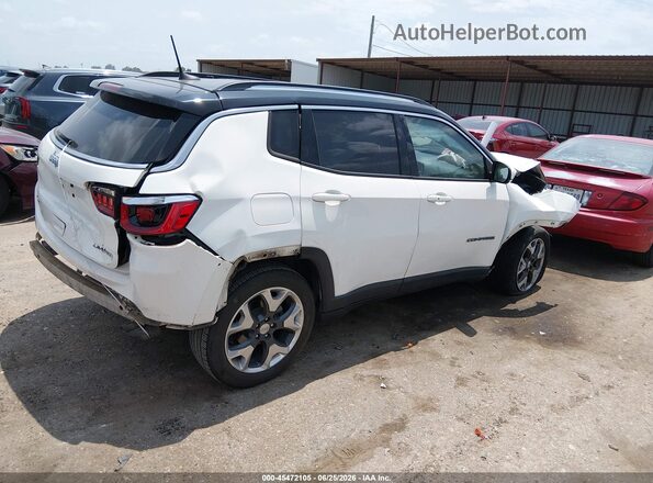 3C4NJDCB8JT175205 2018 JEEP COMPASS White Trasero derecho