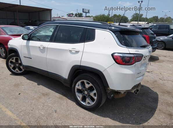 3C4NJDCB8JT175205 2018 JEEP COMPASS White Trasero izquierdo