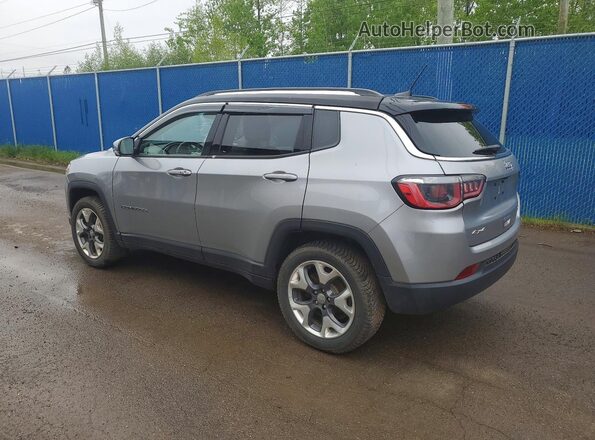 3C4NJDCB8JT270024 2018 JEEP COMPASS Silver Задня ліва чверть