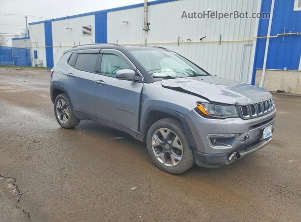 3C4NJDCB8JT270024 2018 JEEP COMPASS Silver Передня права чверть