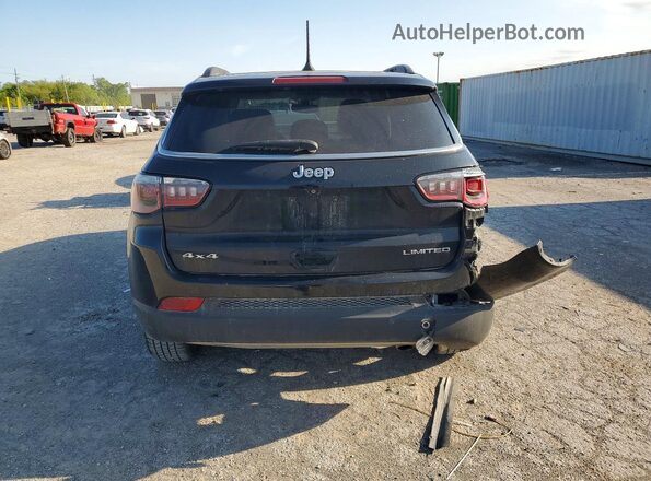 3C4NJDCB8JT307766 2018 JEEP COMPASS Black Vista trasera