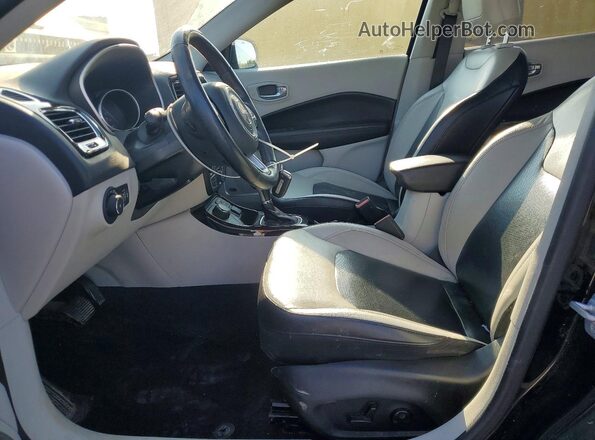3C4NJDCB8JT307766 2018 JEEP COMPASS Black Vista interior delantera