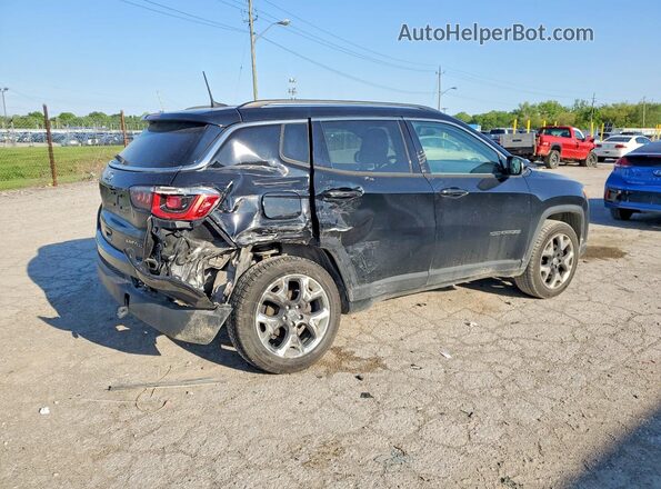 3C4NJDCB8JT307766 2018 JEEP COMPASS Black Trasero derecho