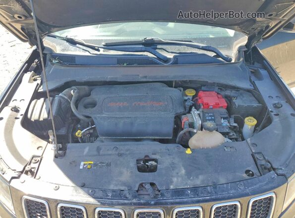 3C4NJDCB8KT596522 2019 JEEP COMPASS Black Vista interior trasera