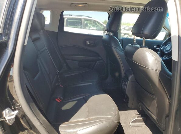 3C4NJDCB8KT596522 2019 JEEP COMPASS Black Vista de los asientos traseros