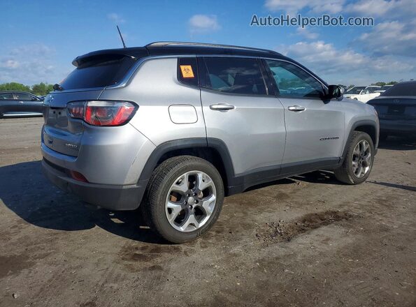 3C4NJDCB8KT661319 2019 JEEP COMPASS Gray Задня права чверть