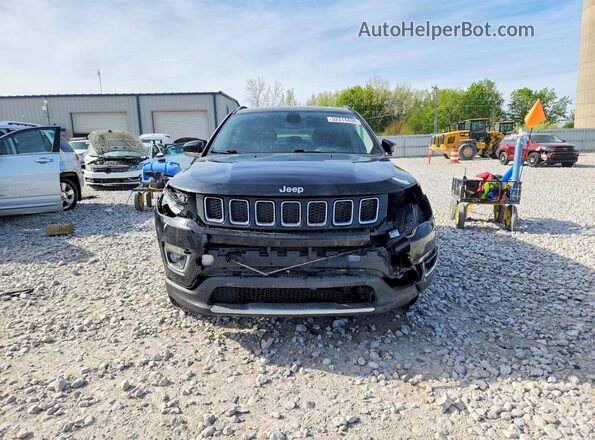 3C4NJDCB8KT690450 2019 JEEP COMPASS Black Front view