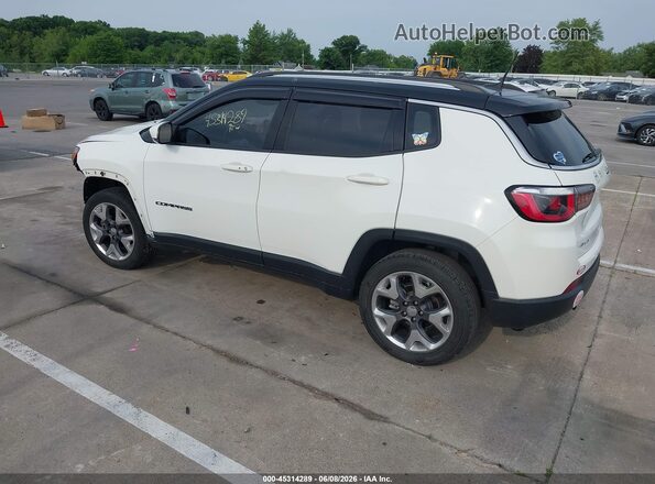 3C4NJDCB8KT812756 2019 JEEP COMPASS White Trasero izquierdo