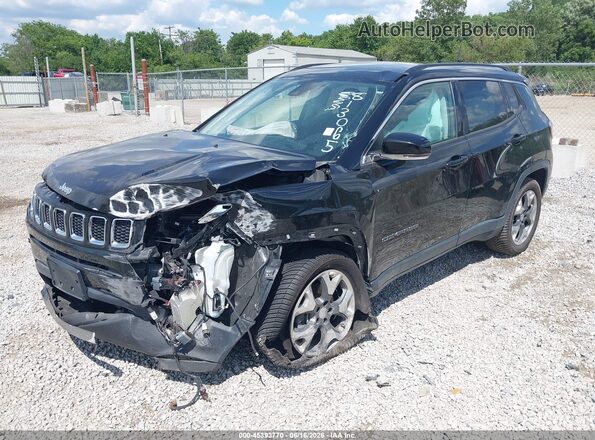 3C4NJDCB8KT813065 2019 JEEP COMPASS Black Vista tres cuartos delantera izquierda