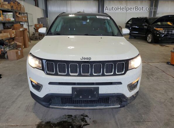 3C4NJDCB8KT827239 2019 JEEP COMPASS White Դիմացի տեսք