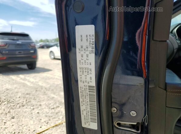 3C4NJDCB8LT215348 2020 JEEP COMPASS Blue Vista de la etiqueta del VIN