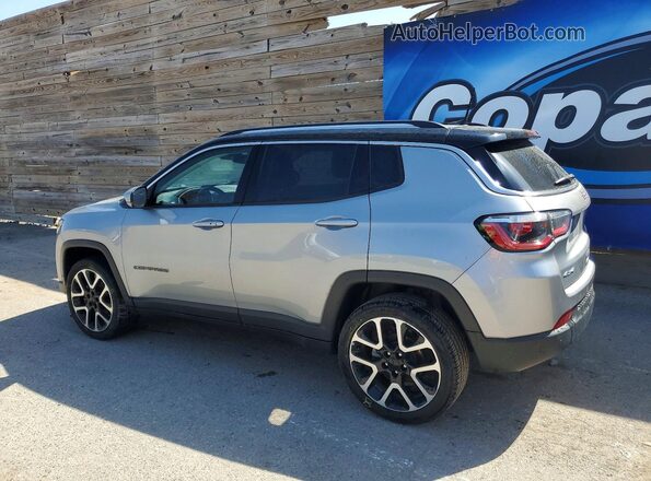 3C4NJDCB8MT602029 2021 JEEP COMPASS Silver Rear left