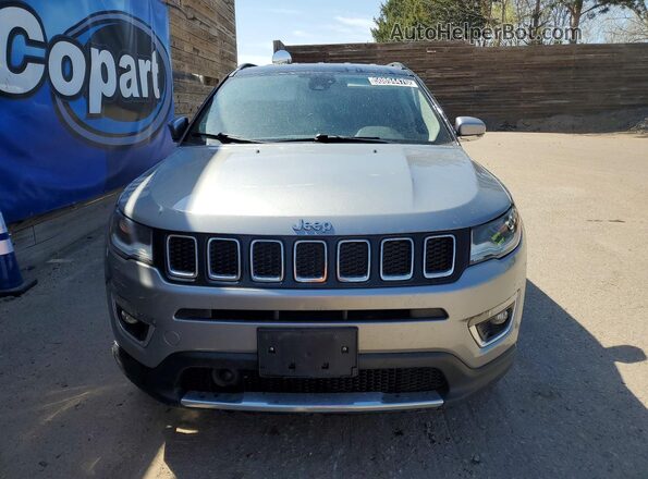 3C4NJDCB8MT602029 2021 JEEP COMPASS Silver Front view