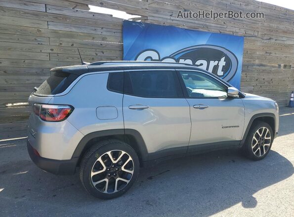 3C4NJDCB8MT602029 2021 JEEP COMPASS Silver Rear right