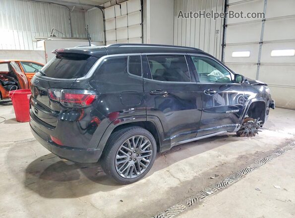 3C4NJDCB8NT140959 2022 JEEP COMPASS Black Հետևի աջ