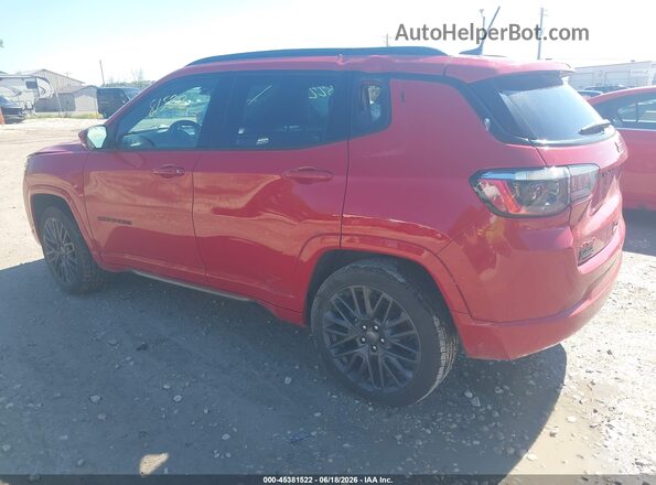 3C4NJDCB8NT212470 2022 JEEP COMPASS Red Trasero izquierdo