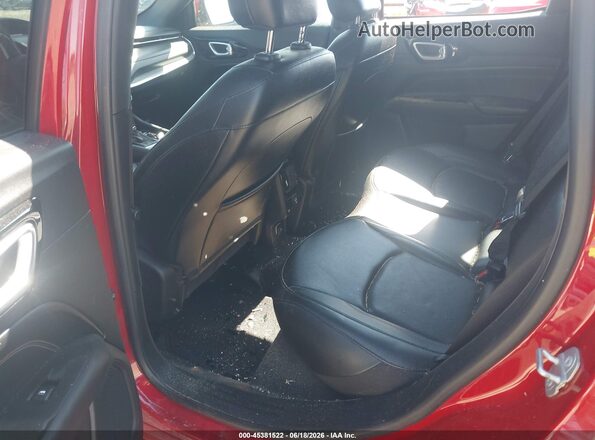 3C4NJDCB8NT212470 2022 JEEP COMPASS Red Vista de la etiqueta del VIN
