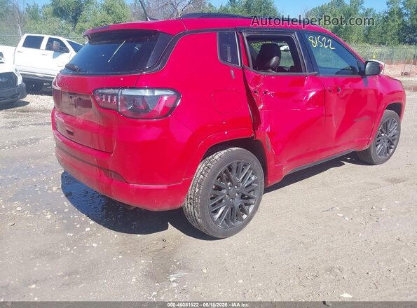 3C4NJDCB8NT212470 2022 JEEP COMPASS Red Trasero derecho
