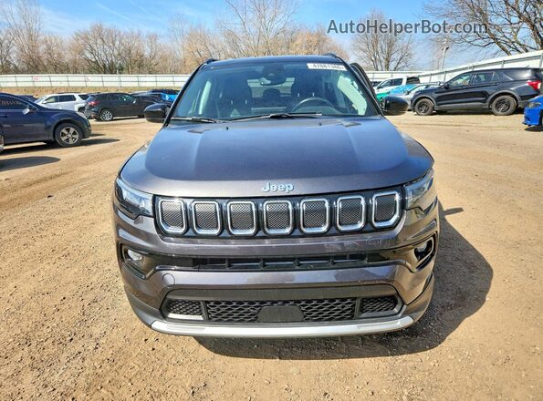 3C4NJDCB8NT227826 2022 JEEP COMPASS Серый Вид спереди