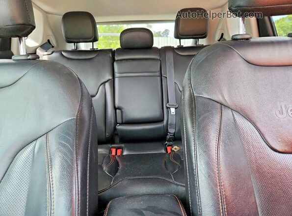 3C4NJDCB9HT597722 2017 JEEP COMPASS Charcoal Rear seats view