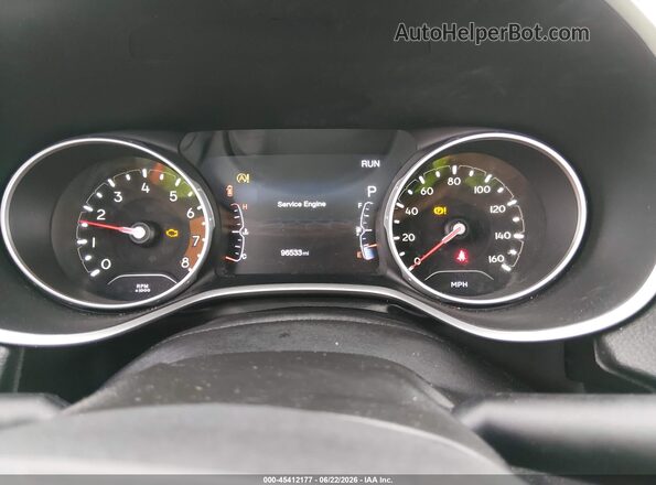 3C4NJDCB9HT665839 2017 JEEP NEW COMPASS White უკანა სავარძლების ხედი