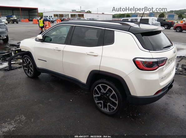 3C4NJDCB9HT665839 2017 JEEP NEW COMPASS White უკანა მარცხენა