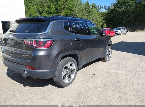 3C4NJDCB9JT316329 2018 JEEP COMPASS Gray Trasero derecho