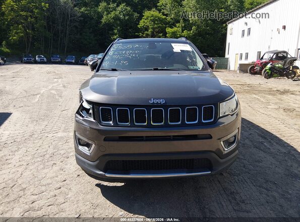 3C4NJDCB9JT316329 2018 JEEP COMPASS Gray Vista del salpicadero