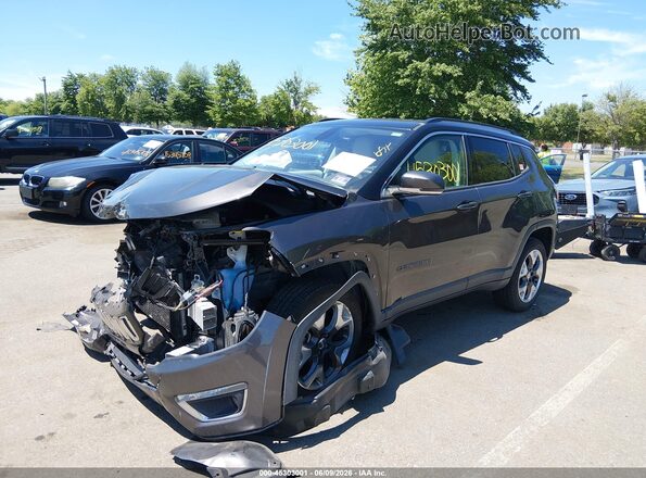 3C4NJDCB9JT360511 2018 JEEP COMPASS Gray Przód lewy