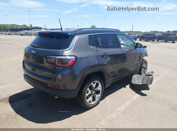 3C4NJDCB9JT360511 2018 JEEP COMPASS Gray Tył prawy