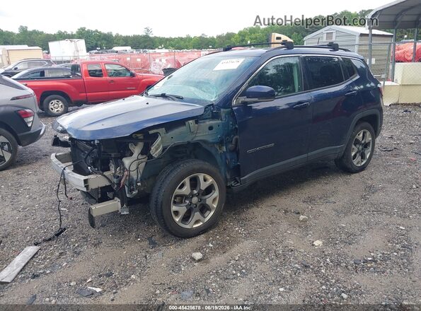 3C4NJDCB9KT620648 2019 JEEP COMPASS Blue Առջևի ձախ երեք քառորդ տեսարան