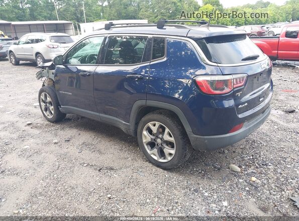 3C4NJDCB9KT620648 2019 JEEP COMPASS Blue Հետևի ձախ
