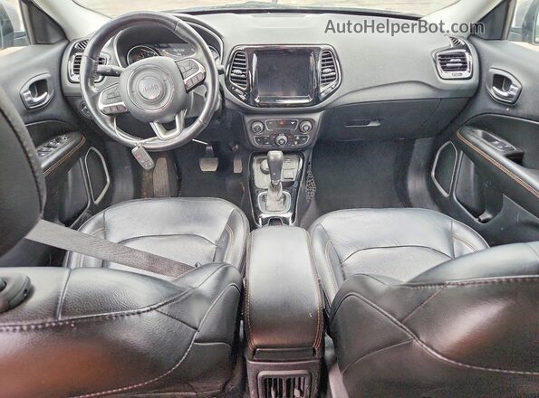 3C4NJDCB9KT673463 2019 JEEP COMPASS Gray Вид панелі приладів