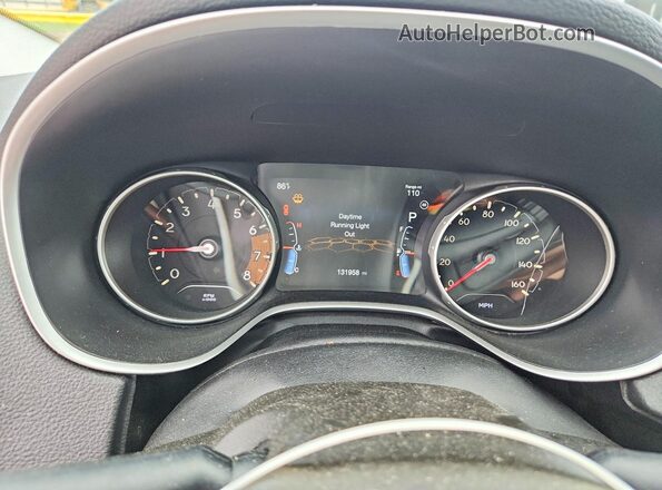 3C4NJDCB9KT673463 2019 JEEP COMPASS Gray Вид щитка приладів