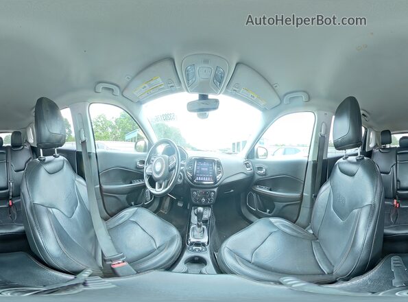 3C4NJDCB9KT673463 2019 JEEP COMPASS Gray Панорамний вид салону 360°