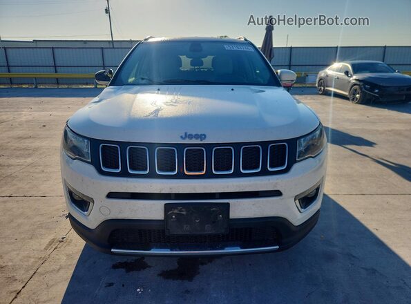 3C4NJDCB9KT740403 2019 JEEP COMPASS White Դիմացի տեսք