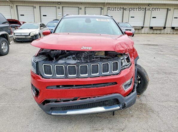 3C4NJDCB9LT163941 2020 JEEP COMPASS Красный Вид спереди