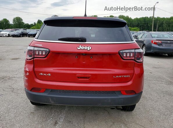 3C4NJDCB9LT163941 2020 JEEP COMPASS Красный Вид сзади