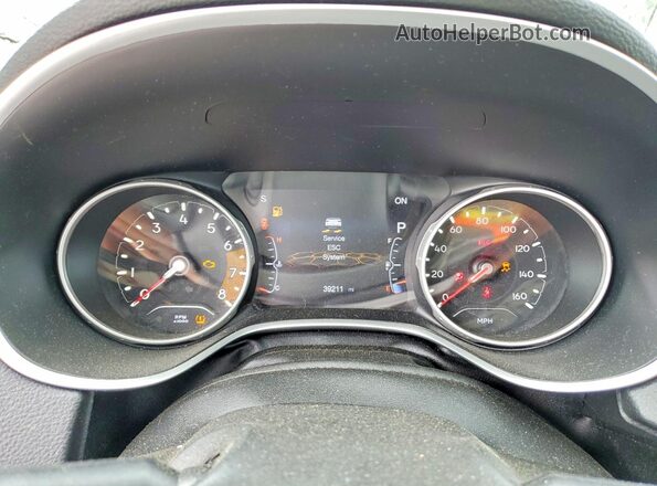 3C4NJDCB9LT163941 2020 JEEP COMPASS Красный Вид щитка приборов