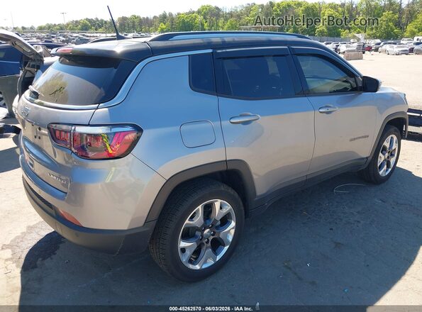 3C4NJDCB9MT536560 2021 JEEP COMPASS Silver უკანა მარჯვენა
