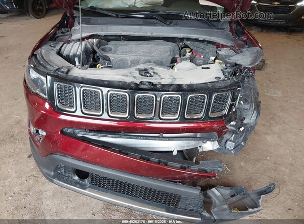 3C4NJDCB9MT537823 2021 JEEP COMPASS Red უკანა ხედი