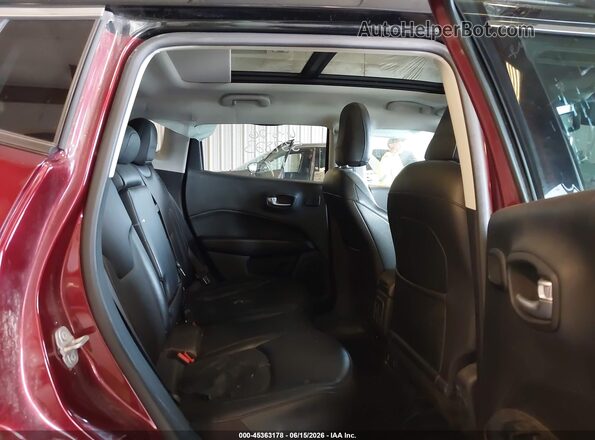 3C4NJDCB9MT537823 2021 JEEP COMPASS Red VIN კოდის სტიკერის ხედი