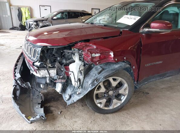 3C4NJDCB9MT537823 2021 JEEP COMPASS Red წინა ხედი