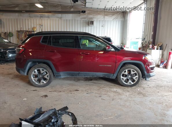 3C4NJDCB9MT537823 2021 JEEP COMPASS Red უკანა სალონის ხედი
