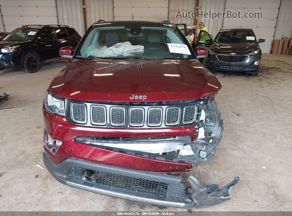 3C4NJDCB9MT537823 2021 JEEP COMPASS Red ხელსაწყოთა პანელის ხედი