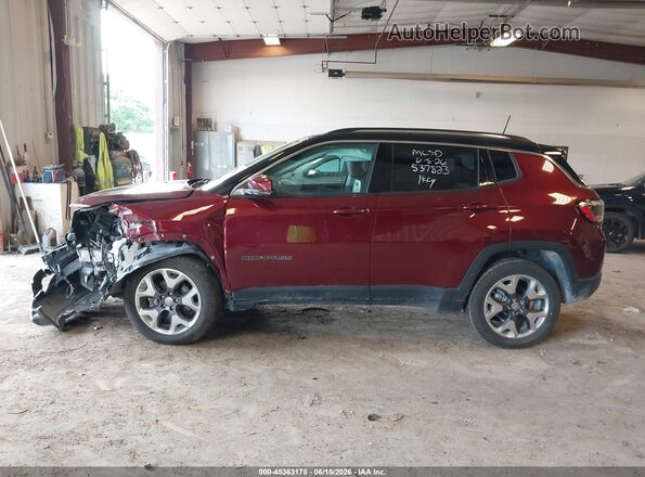 3C4NJDCB9MT537823 2021 JEEP COMPASS Red სალონის 360-გრადუსიანი ხედი