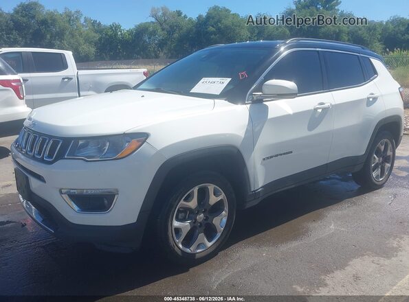 3C4NJDCB9MT591199 2021 JEEP COMPASS White Առջևի ձախ երեք քառորդ տեսարան