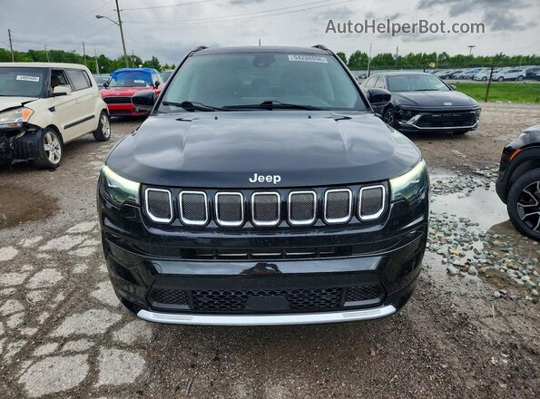 3C4NJDCB9NT159147 2022 JEEP COMPASS Black Դիմացի տեսք