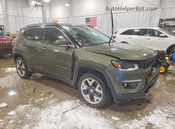 3C4NJDCBXJT356791 2018 JEEP COMPASS Green 