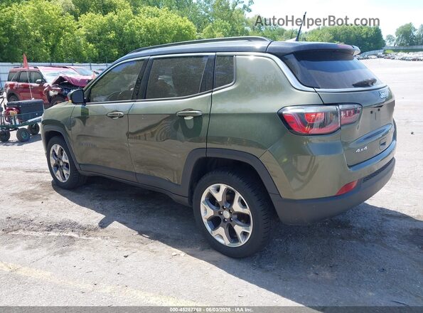 3C4NJDCBXJT458169 2018 JEEP COMPASS Green Tył lewy
